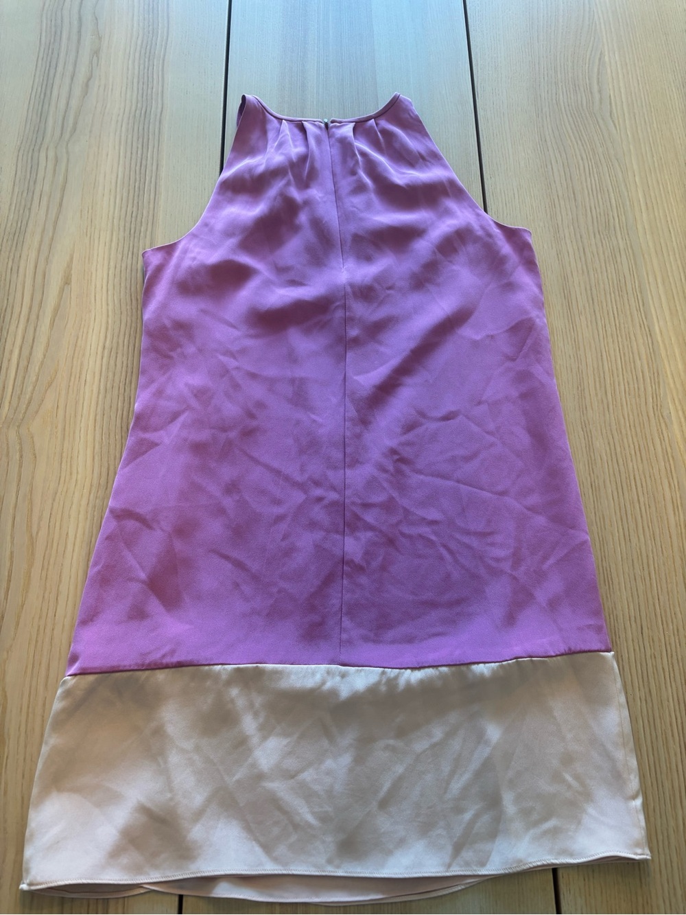 THEORY, the Charlaine pleat neck silk dress! - Picture 4 of 9